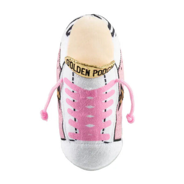 Golden Pooch Pink Tennis Shoe Toy - Image 3